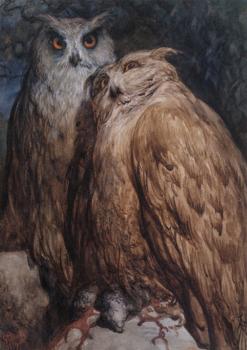 保羅 古斯塔夫 多爾 Two Owls